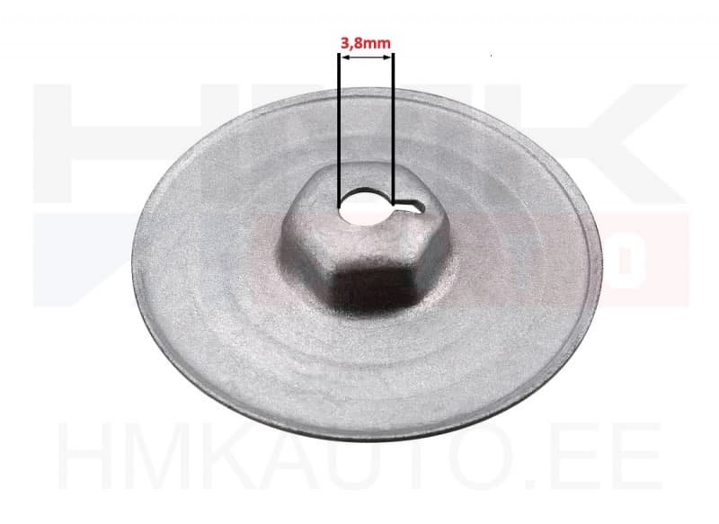 Kuumapleki mutter universaal Ø30