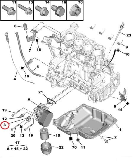 Jahutusvedeliku flants OEM Jumper/Boxer/Ducato 2,2HDI 2006-