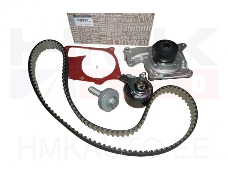 Hammasrihma komplekt + veepump OEM Renault/Dacia 1,5DCI 2012-