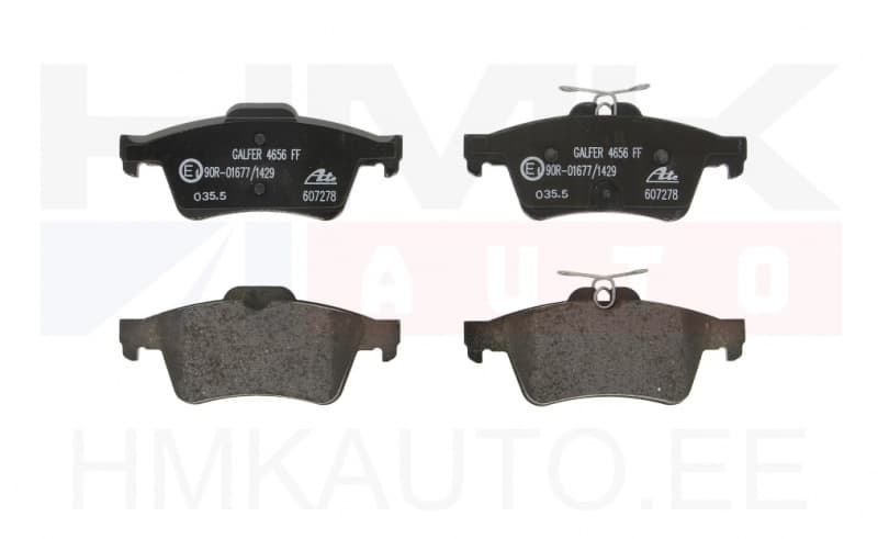 Piduriklotside komplekt tagumine Citroen C5/Peugeot 508