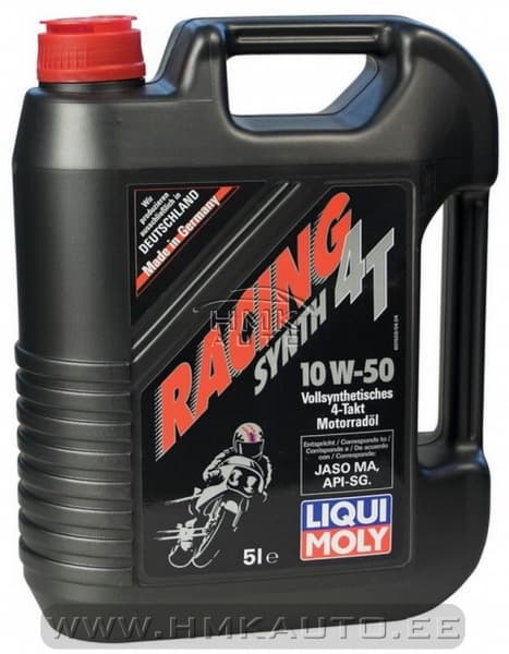 RACING SYNTH 4T sünt. tsikliõli 10W-50 5L