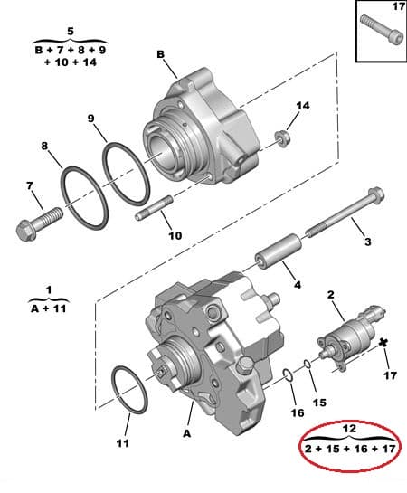 Kütuserõhu regulaator OEM Jumper/Boxer/Ducato 3,0HDI