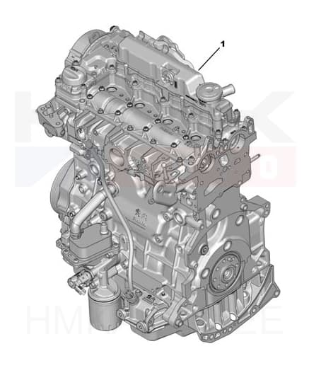 Mootor OEM Citroen Jumper/Peugeot Boxer 2,0BlueHDI -10.2018