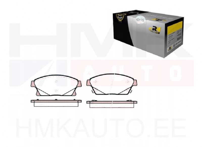 Piduriklotside komplekt eesmine Astra J / Mokka A / Zafira C