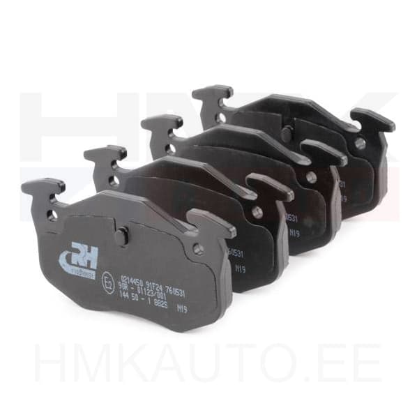 Piduriklotside komplekt tagumine Peugeot 206/306; Citroen Xsara; Renault Clio/Megane