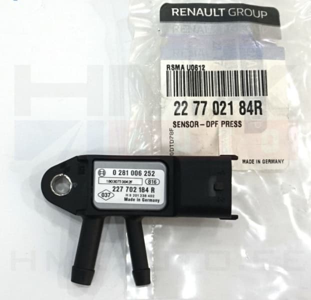 Väljalaskegaaside rõhuandur OEM Renault 1,5dCi/1,6dCi/2,3dCi