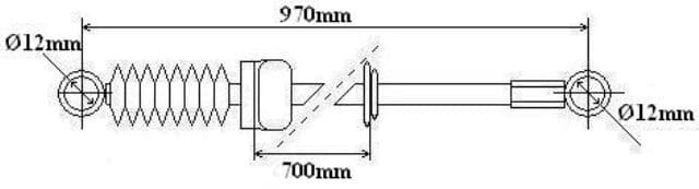 SOODUS!!! Käiguhoovastiku tross Citroen Jumper/Peugeot Boxer 2.5D 700/970