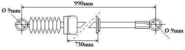 SOODUS!!! Käiguhoovastiku tross Jumper/Boxer/Ducato 02-06