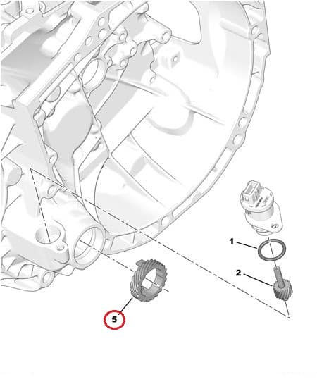 SOODUS!!! Spidomeetri hammasratas OEM Citroen/Peugeot  21hamm. MA