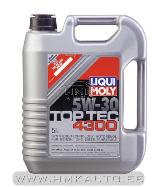 TOP TEC 4300 5W-30 hüdrokrakk õli 5L