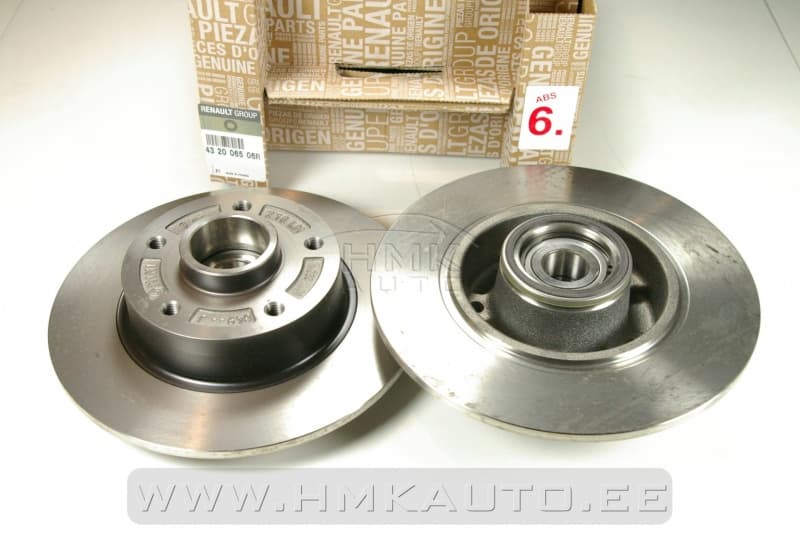 Piduriketaste komplekt (2tk) tagumine OEM Renault Megane III/Scenic III