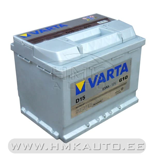 Aku "Varta Silver Dynamic" 63Ah