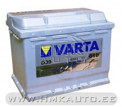 Aku "Varta Silver Dynamic" 63Ah