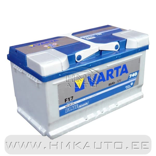 Aku "Varta Blue Dynamic" 80Ah