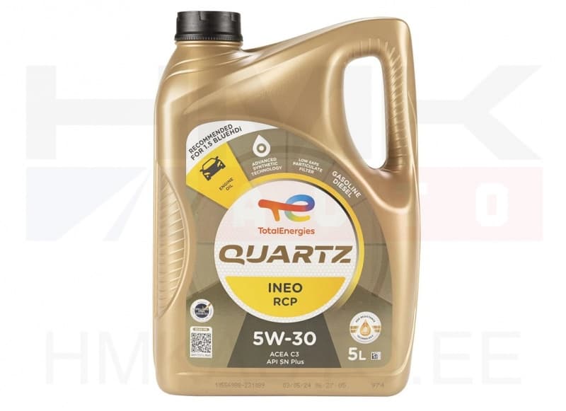 Mootoriõli TOTAL Quartz Ineo RCP 5W30 5L