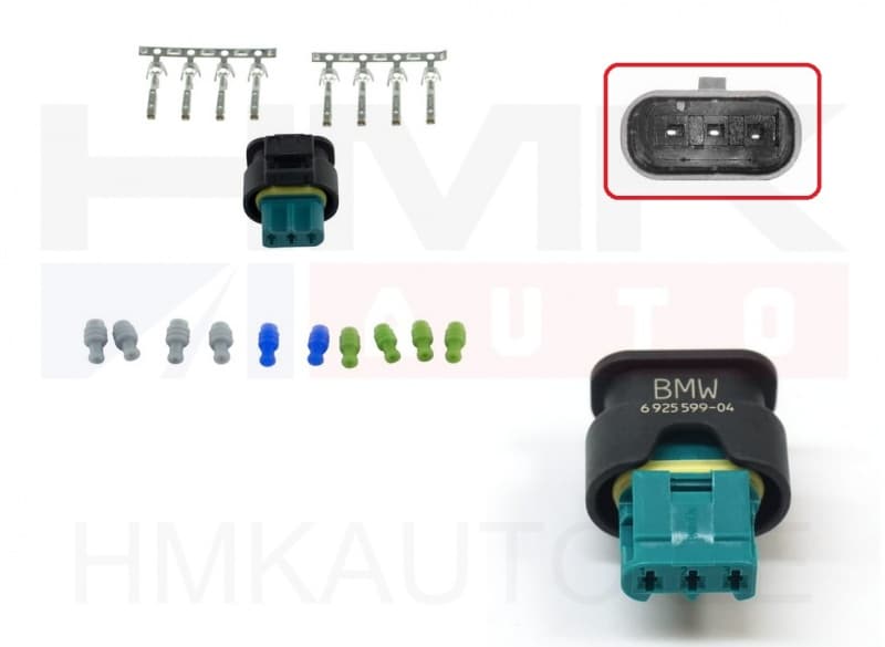 Pistik OEM BMW/Citroen/Peugeot  3-klemmi