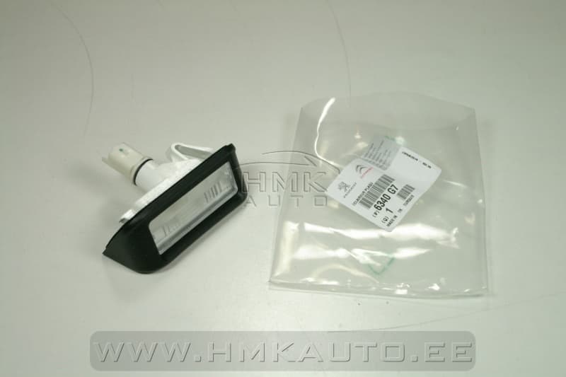 Numbrilaua valgusti OEM Citroen/Peugeot/Fiat