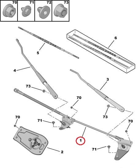 Klaasipühkijate hoovastik Berlingo/Partner -08