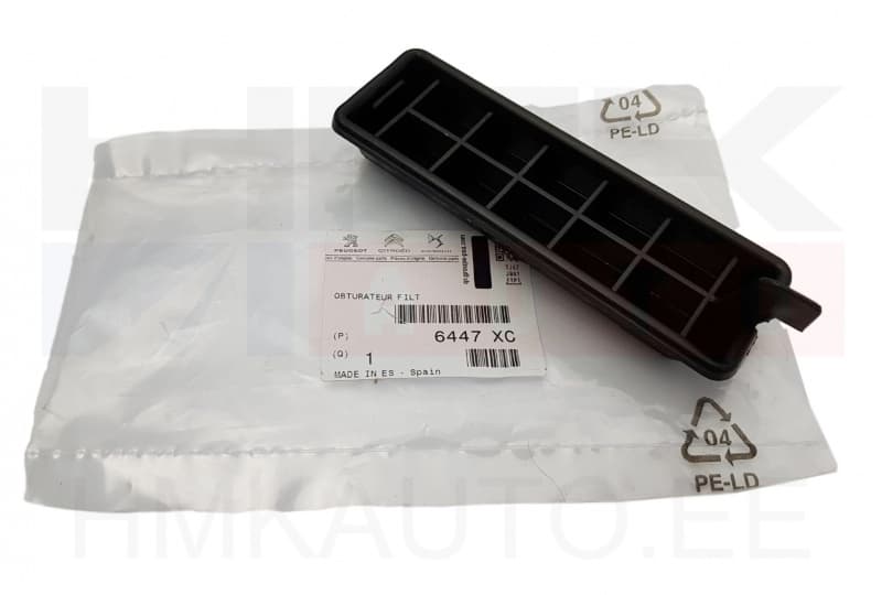 Salongiõhu filtrikorpuse kaas OEM Berlingo/Partner/C4 Picasso