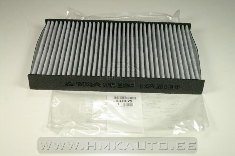 Salongiõhu filter aktiivsöega OEM Citroen C2/C3/C4, Peugeot 1007/307/308/RCZ