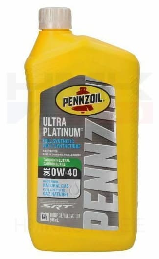 Mootoriõli Pennzoil 0W40 Ultra Platinum SRT 0.946 I (SRT engine oil)