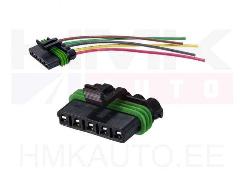 Pistik klaasipühkija mootorile juhtmetega Jumper/Boxer/Ducato 2006-  5-klemmi