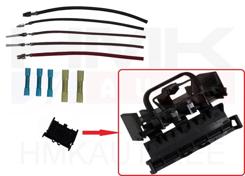 Salongiventilaatori lüliti pistik Jumper/Boxer/Ducato 2006- 5-klemmi