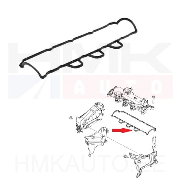 Klapikambrikaane tihend Renault 1,5dCi