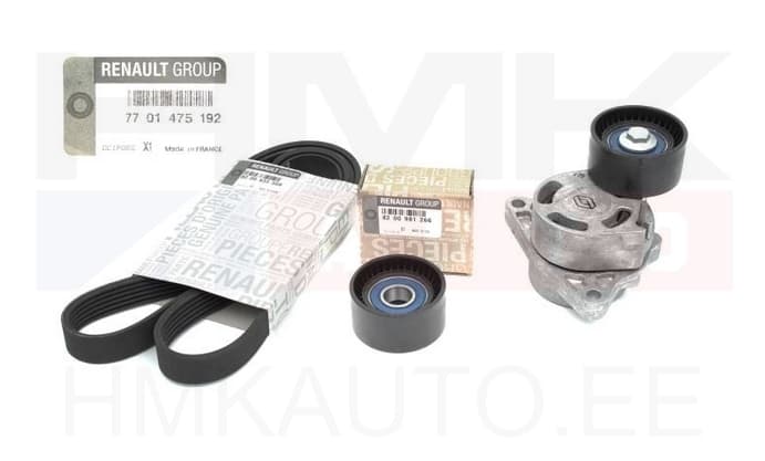 Mitmikkiilrihma komplekt OEM Renault 2,2dCi