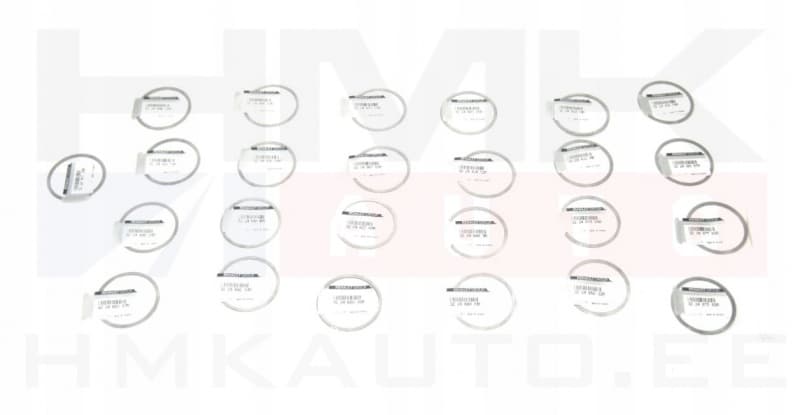 Käigukasti laagri distantsseibide komplekt OEM Renault PF6 k.kast