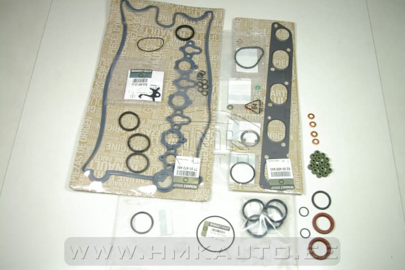 Mootori tihendikomplekt , ülemine OEM Renault 2,2-2,5DCI