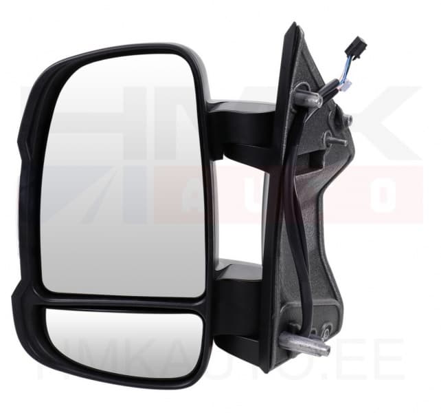 Küljepeegel vasak elektriline Jumper/Boxer/Ducato 06- (lühike jalg, temp. andur, W16W)