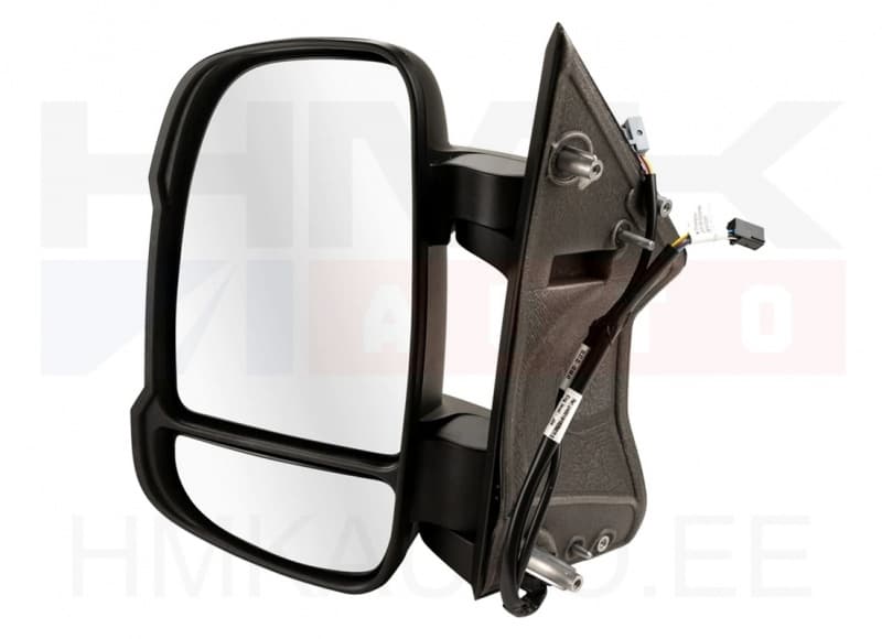 Küljepeegel vasak elektriline Jumper/Boxer/Ducato 06-  (lühike jalg, temp. andur, W16W, klapitav)