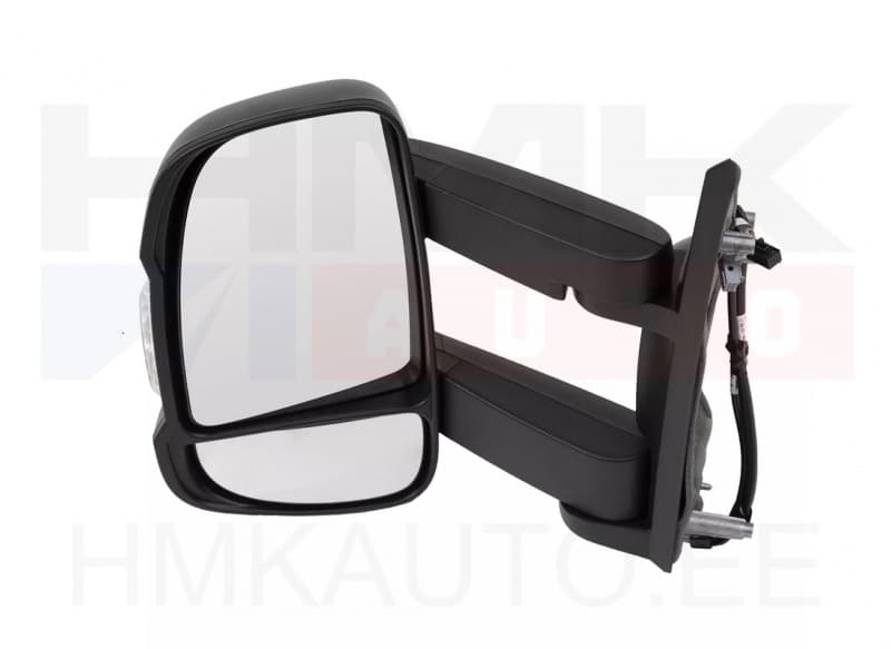 Küljepeegel vasak elektriline Jumper/Boxer/Ducato 06- (pikk jalg, temp. andur, W16W)
