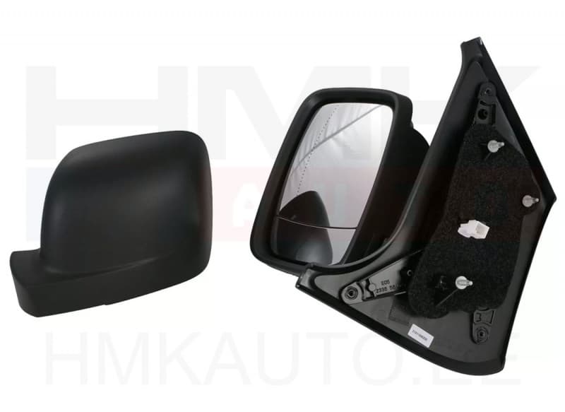 Küljepeegel vasak elektriline Renault Trafic III (lühike jalg, must)