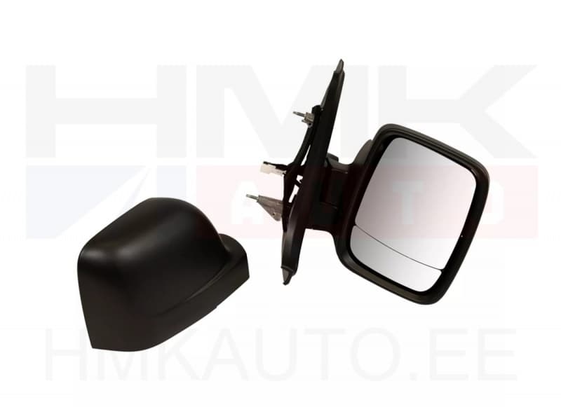 Küljepeegel parem elektriline Renault Trafic III (lühike jalg, must, temp. anduriga)