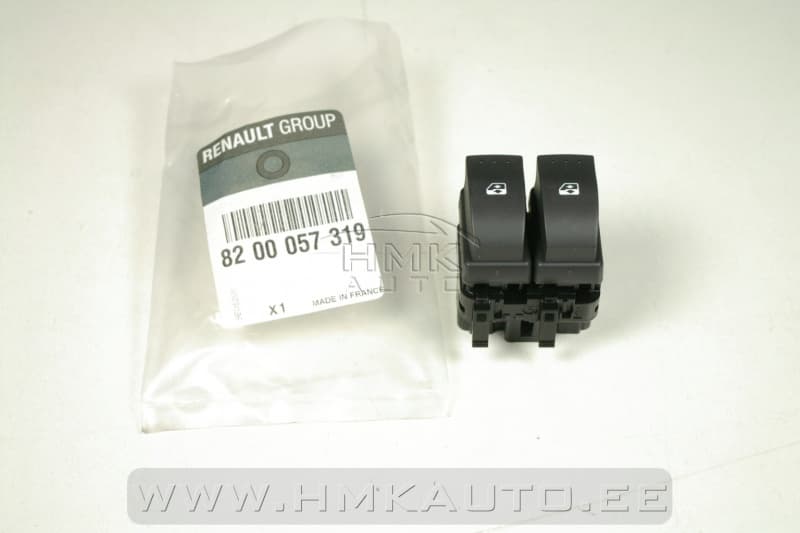 Klaasitõstuki lüliti vasak eesmine OEM Renault Trafic II/Opel Vivaro/Nissan Primastar 2001-06