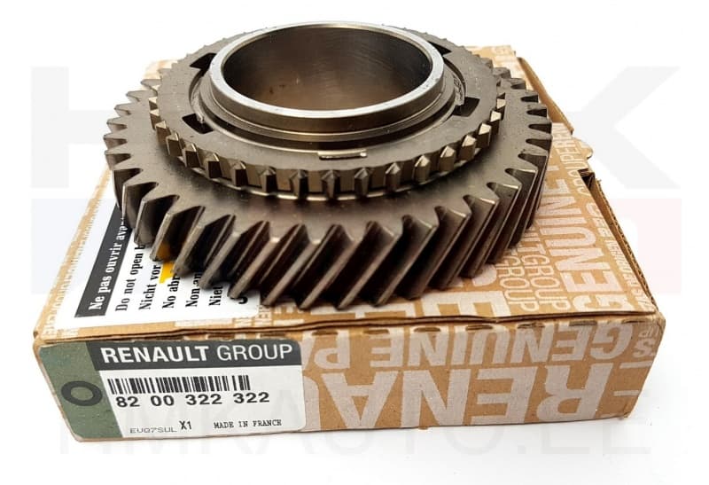 3-käigu hammasratas 43H OEM Renault