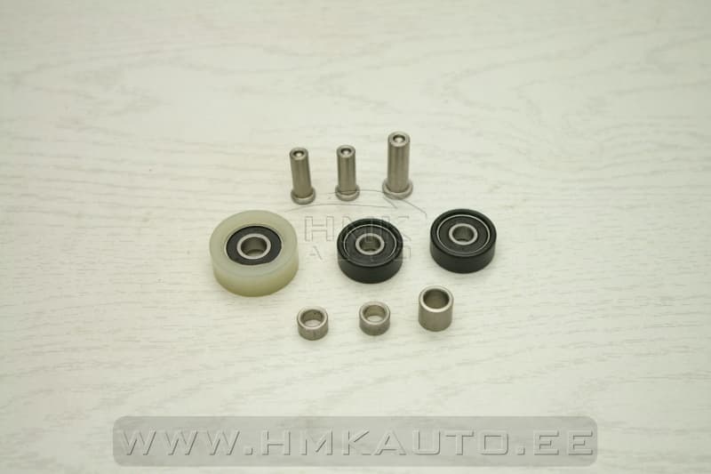 SOODUS!!! Liugukse rullide remontkomplekt, ülemine(vasak/parem) Jumper/Boxer/Ducato 2006-