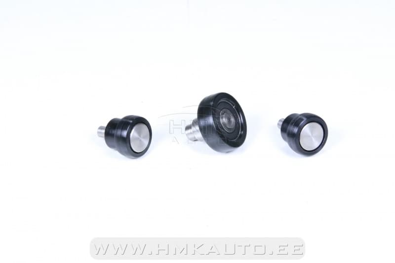 Liugukse rullide remontkomplekt, alumine(vasak/parem) Berlingo/Partner 96-08