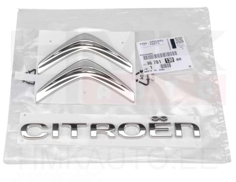 Tagaukse embleem Citroen Berlingo 08-