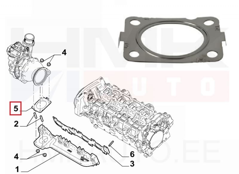 Turbo tihend Fiat Ducato MCA 2,2D 2021-