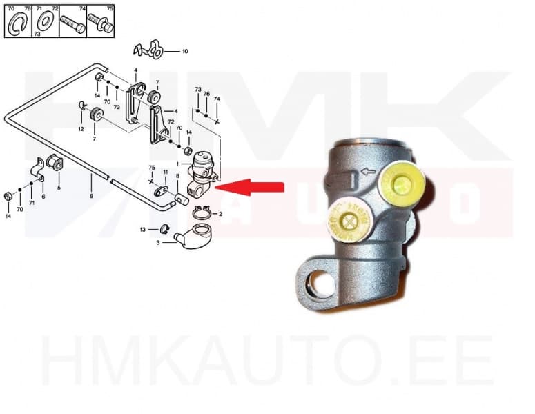 Pidurdusjõu regulaator Jumper/Boxer/Ducato 94-
