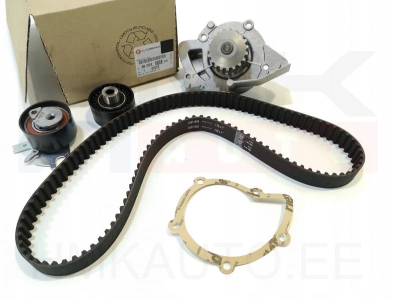 Hammasrihma komplekt + veepump OEM Peugeot/Citroen 2,0HDI  DW10BTED4,DW10UTED4