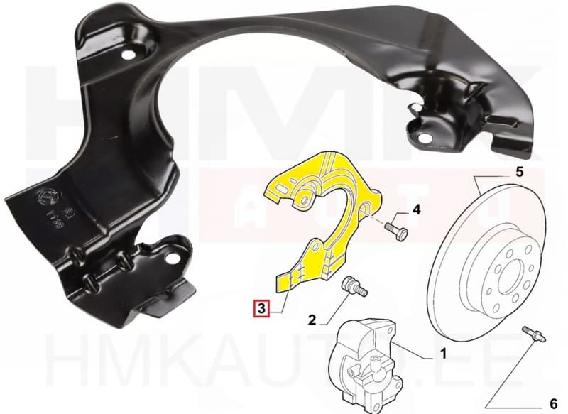 Piduriketta kaitseplekk eesmine parem OEM Nemo/Bipper/Fiorino