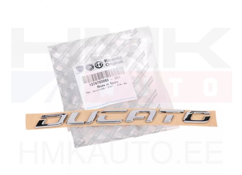 Embleem "DUCATO" külgmine OEM Fiat Ducato 2018-