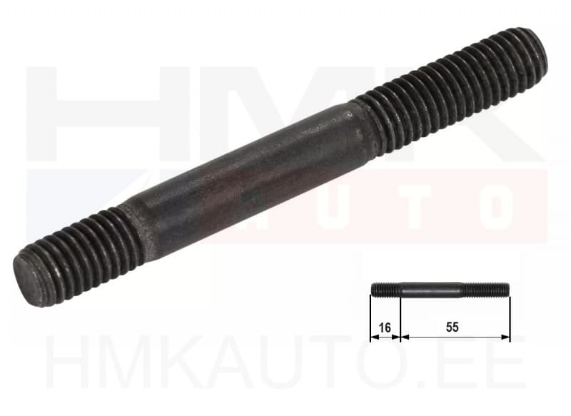 Tikkpolt OEM Citroen/Peugeot/Fiat/Iveco M8x1,25-16/55