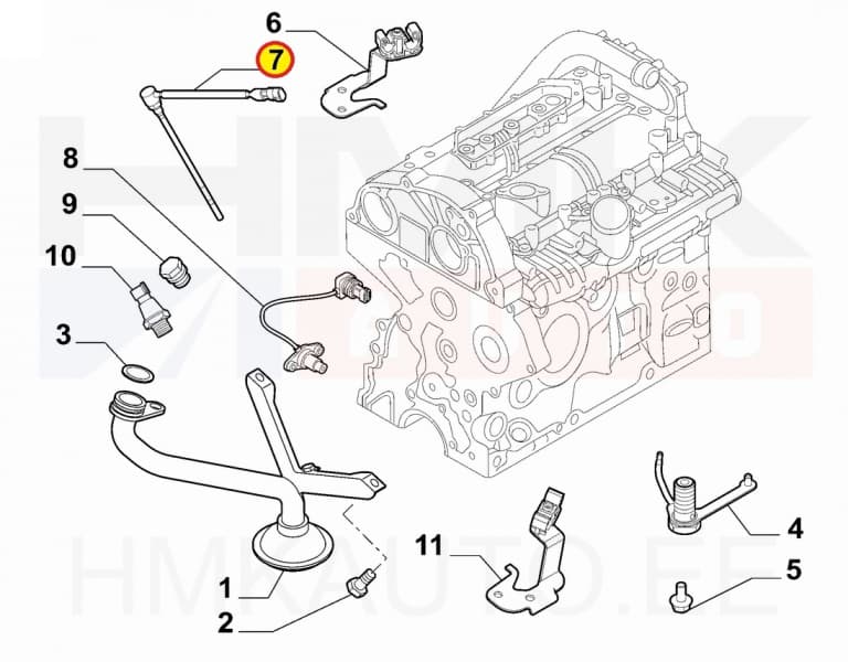 Õlitaseme andur Fiat Ducato 2,3JTD 2014-