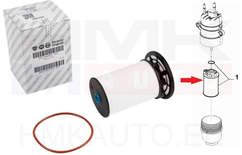 'Kütusefilter OEM Fiat Ducato EURO6