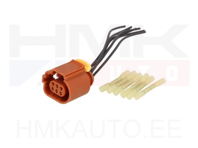 'EGR klapi pistik juhtmetega Renault ; Jumper/Boxer/Ducato 2,2HDI 2006-  6-klemmi